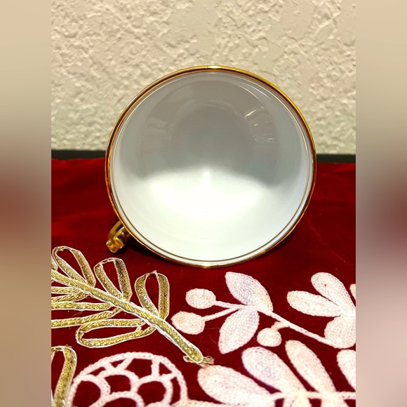 Christineholm Romanov Collection China Cobalt & Gold Cup & Saucer Set Of 2 - Picture 3 of 7